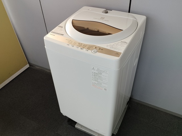 TOSHIBA 全自動洗濯機 2022 AW-5GA1 5kg写真のものが全てです